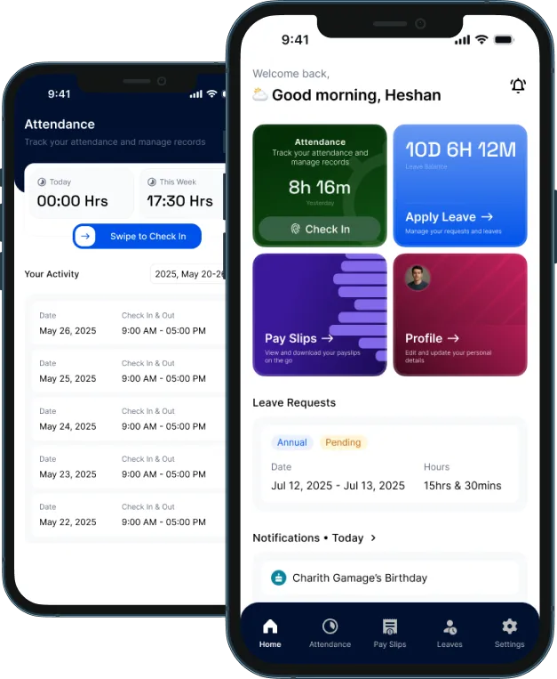Employee App preview