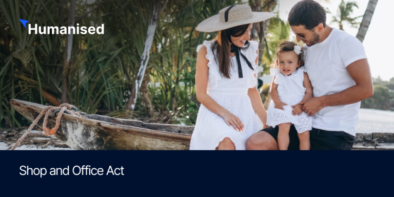 shop and office act- weekly holiday entitlements